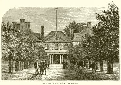 Het Oude Huis, vanaf de Hof door English School