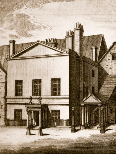 Het oude Hogerhuis door English School