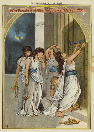 De gelijkenissen van Christus: De gelijkenis van de tien maagden door English School