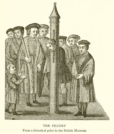 De schandpaal door English School