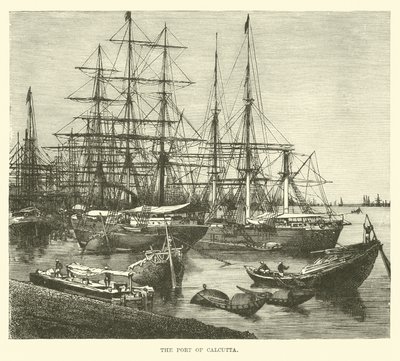 De Haven van Calcutta door English School