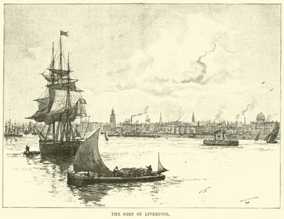 De Haven van Liverpool door English School