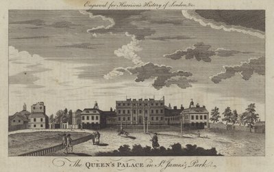 Het paleis van de koningin in St James