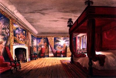 De Rode Kamer, Cotehele House, ca. 1830-40 door English School