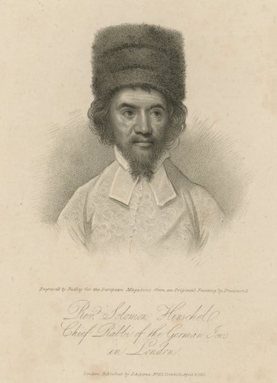 Dominee Solomon Hirschel, opperrabbijn van de Duitse herbergen in Londen door English School