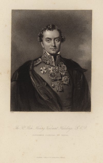 De Zeer Eerwaarde Henry Burggraaf Hardinge door English School