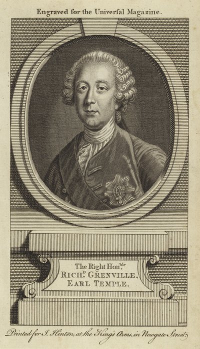 De Zeer Eerwaarde Richard Grenville, Graaf Temple door English School