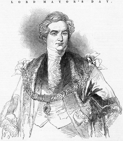 De Zeer Eerwaarde De Burgemeester, Sir G. Carroll, illustratie uit 