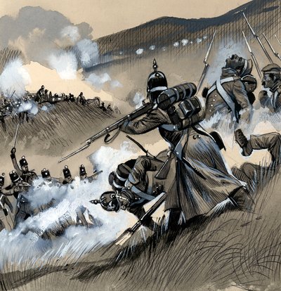 De Koninklijke Mariniers vechten briljant in de Krimoorlog door English School