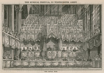Het Koninklijk Muziekfestival in Westminster Abbey: De Koninklijke Loge door English School