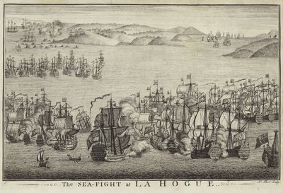 De Zeeslag bij La Hogue door English School