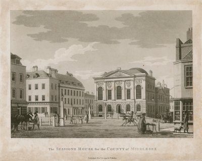 The Sessions House, Clerkenwell door English School