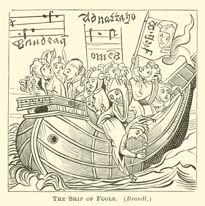 Het Narrenschip door English School