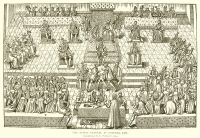 De Staten-Generaal in Orléans, 1561 door English School