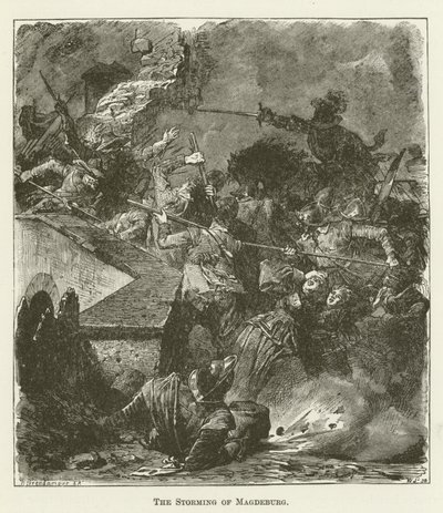 De bestorming van Maagdenburg door English School