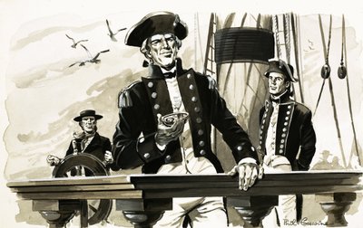 Het verhaal van de klok: De wielen laten draaien (Captain Cook) door English School