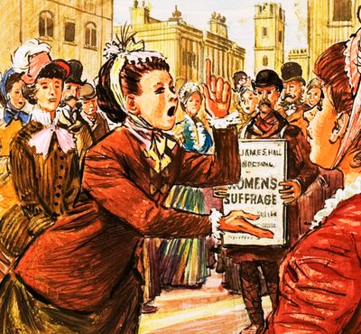 De Suffragette Beweging door English School