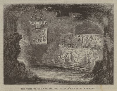 Het Graf van de Kruisiging, Sint-Pauluskerk, Antwerpen door English School