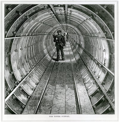 De Tower Subway, 1870 door English School