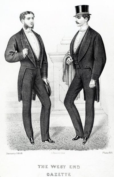 The West End Gazette, Engelse Kostuummaker, 1868 door English School