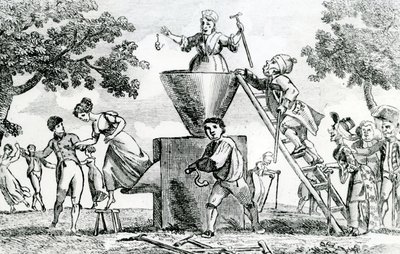De Wonderlijke Molen, 1805 door English School