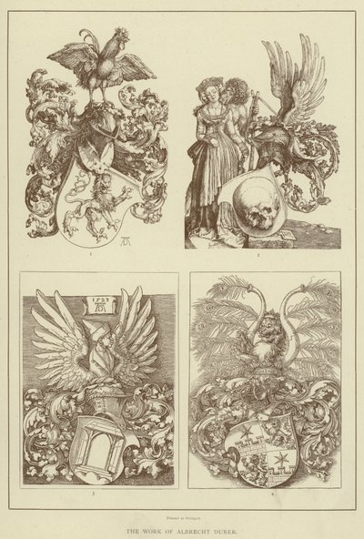 Het werk van Albrecht Durer (litho) door English School
