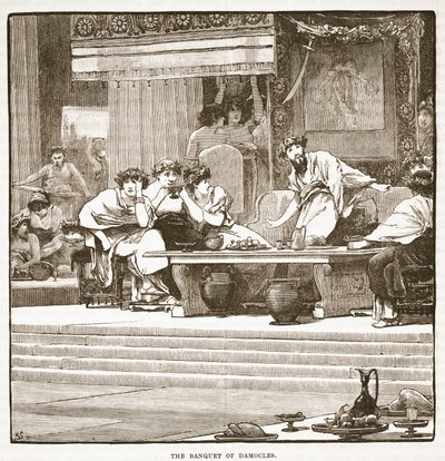 Het banket van Damocles door English School