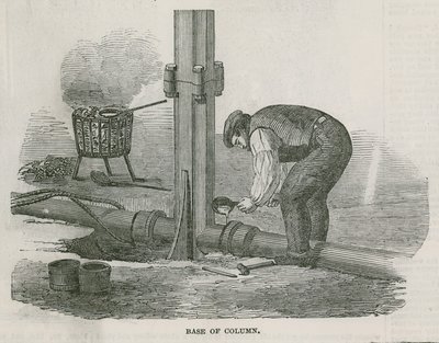 Het gebouw in Hyde Park, Londen, voor de Grote Tentoonstelling van 1851 door English School