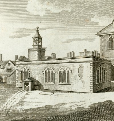 De kapel in de Tower of London door English School