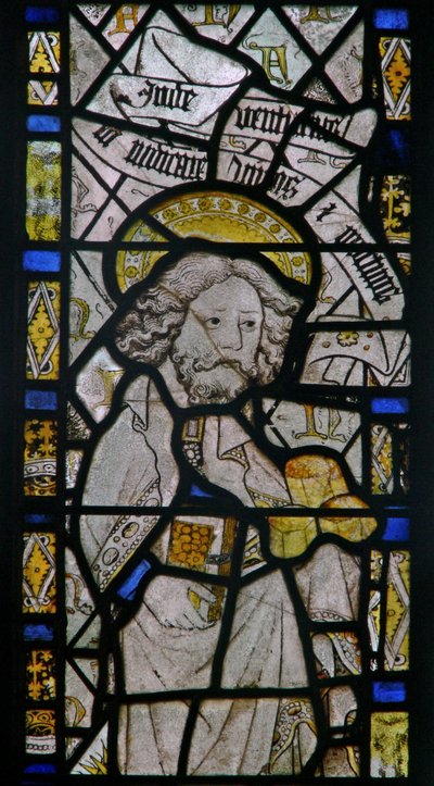 Het oostelijke raam met St. Filippus door English School