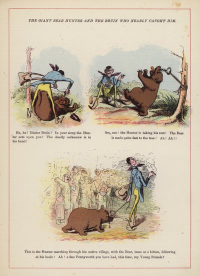 De gigantische berenjager en de Bruin die hem bijna ving door English School