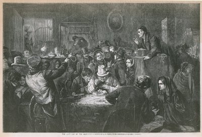 De laatste dag van de verkoop door English School