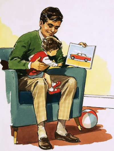 De kleine jongen die van auto