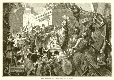 De Terugkeer van Alcibiades naar Athene door English School