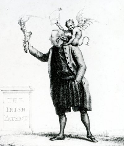 De zeer eerwaarde vrijwilliger B van D, gepubliceerd door Richard Morton Paye, 1784 door English School