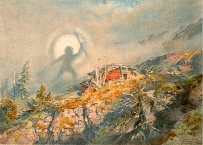 Het spook van de Brocken door English School