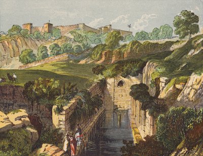 De wateren van Siloah die zachtjes stromen door English School