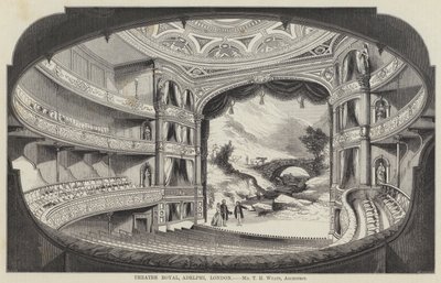 Theatre Royal, Adelphi, Londen door English School