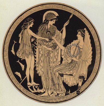 Theseus voor Amphitrite Gebracht door English School
