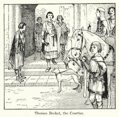 Thomas Becket, de hoveling door English School