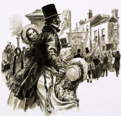 Thomas Cook organiseerde zijn eerste tour in 1841 door English School