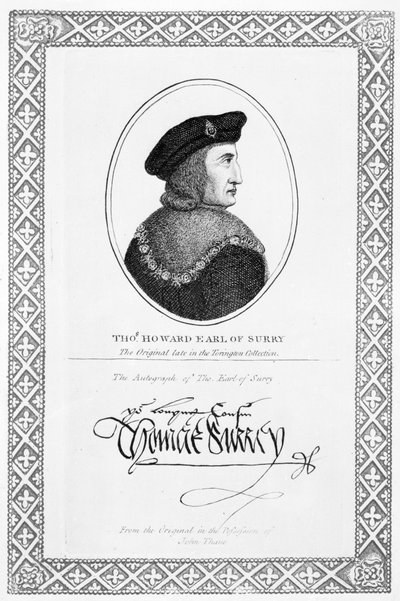 Thomas Howard, Graaf van Surrey en 2e Hertog van Norfolk door English School