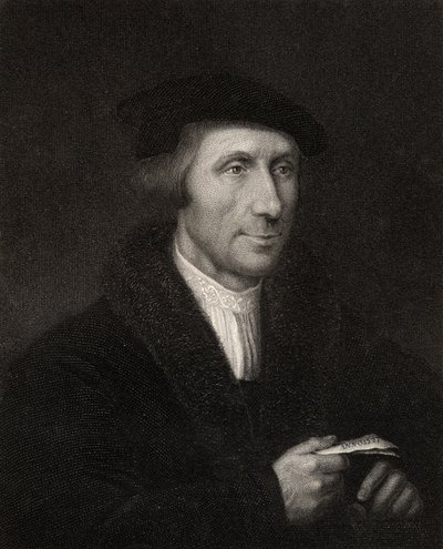 Thomas Linacre, of Lynaker, gegraveerd door H. Cook uit 
