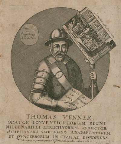 Thomas Venner, redenaar door English School
