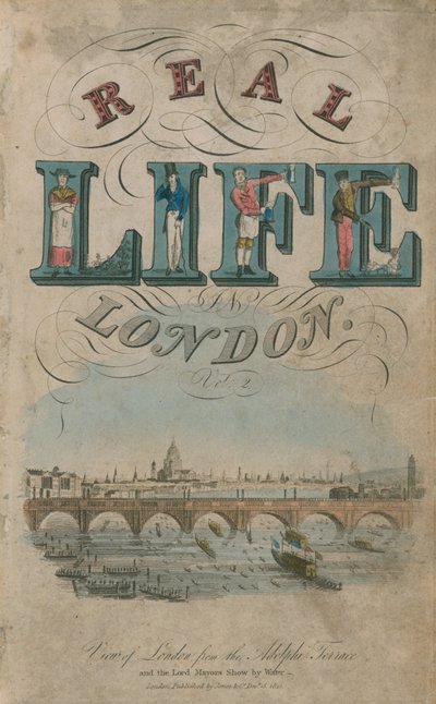 Titelpagina van Real Life in London door English School