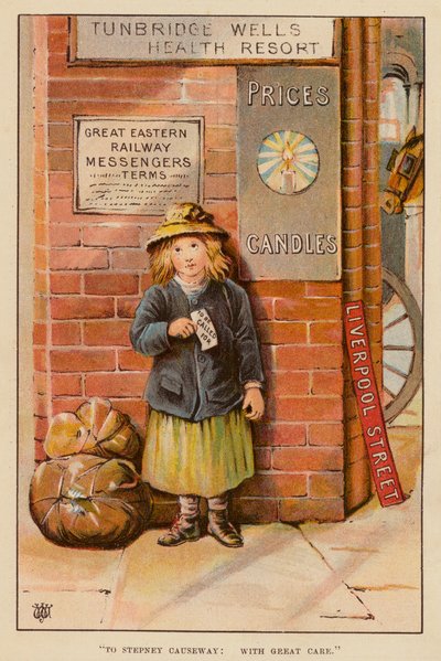 "Naar Stepney Causeway, Met Grote Zorg" door English School