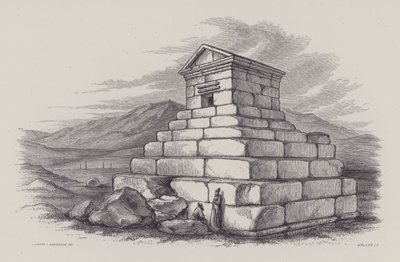 Graf van Cyrus (gravure) door English School