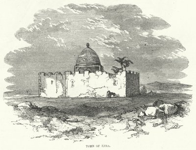 Graf van Ezra (gravure) door English School