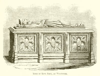 Graf van koning Jan, in Worcester door English School
