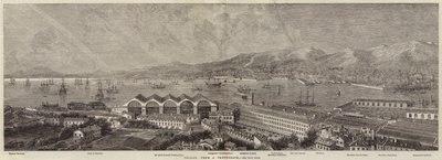 Toulon (gravure) door English School